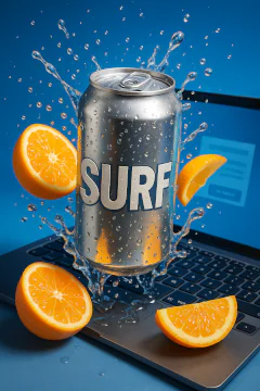 Imagem com IA estilo publicitário